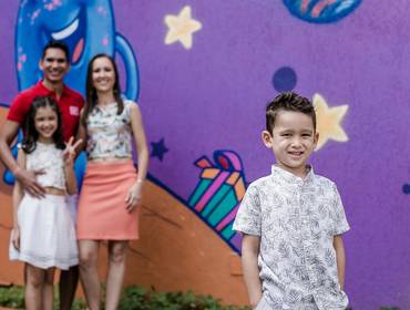 Festa Infantil de Davi fez 5