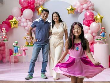 Festa Infantil de Liz fez 7