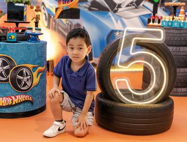 Festa Infantil de Lucas fez 5
