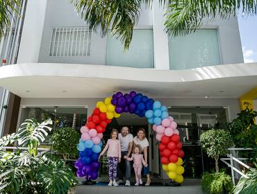 Festa Infantil de Giulia fez 3 e Sofia fez 7