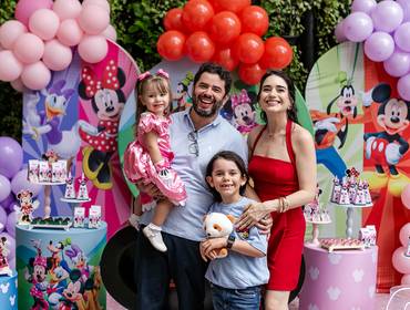 Festa Infantil de Gabriel fez 8 e Letícia fez 2