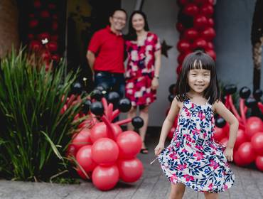 Festa Infantil de Milena fez 5 anos