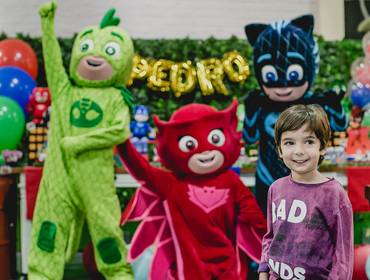 Festa Infantil de Pedro fez 4 anos