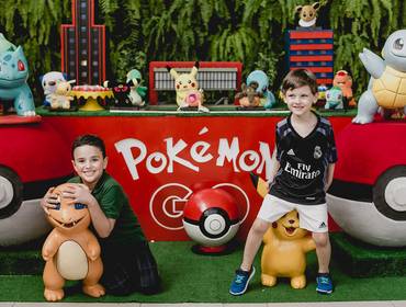 Festa Infantil de João e Dante fizeram 6