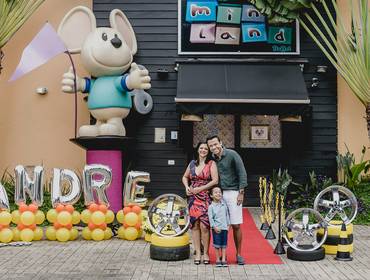 Festa Infantil de Andr&eacute; fez 4