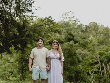 Gestante de Paula e Felipe - Chá Revelação