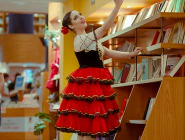 Ensaios Ballet Urbano de Bailarinas na Avenida Paulista com as Formandas