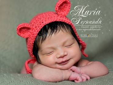 Newborn de MARIA FERNANDA COM 15 DIAS