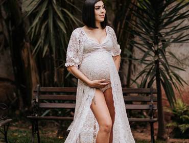 Pregnancy de Ensaio maravilhoso da Helena no forninho ♥