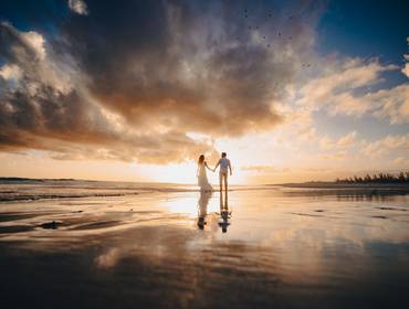 Casais de Taís e Emerson