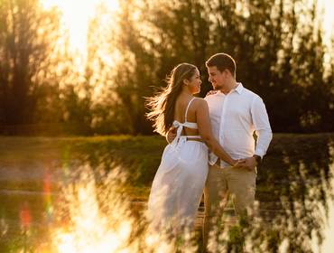 Casais de Andrielle e Tony
