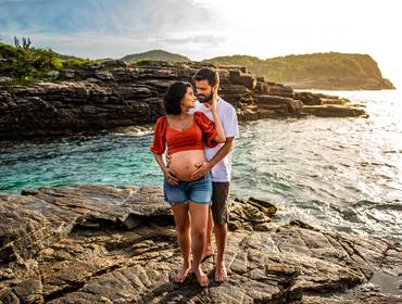 Gestantes de Laís e Sergio - A Espera de Edu