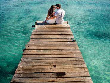 Casais de Alynne e Márcio