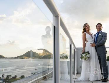 Casamentos de Ingrid e Glauber