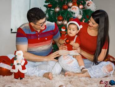 Família de Natal&Família