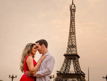 Pré Casamento de Evelen e Caio - Ensaio pré-casamento - Chácara Art Chic - Umuarama-PR