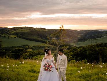 Casamento de Dani e Fabrício - Elopement Wedding nos morros de Mauá da Serra-PR