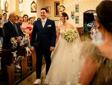 Casamento de Camila e Cleiton - casamento Catedral Campo Mourão
