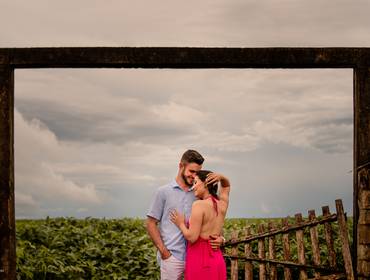 Pré Casamento de Fotografia de Pré Casamento da Paloma e Natan - Moreira Sales-PR