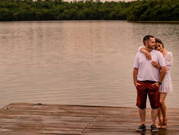 Pré Casamento de Ensaio Pré Casamento - Camila e Helenton - Cayenna Club, Campo Mourão-PR