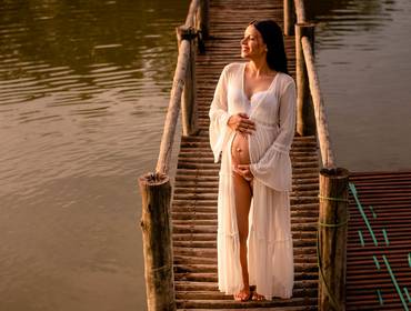 Gestante de A Espera da Ysís Lívia