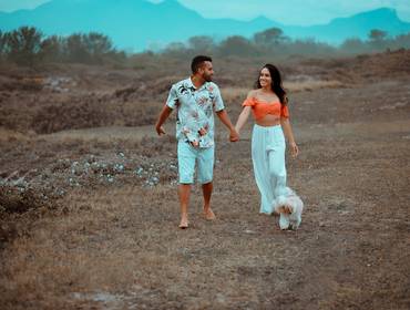 Ensaio de Casal de THIAGO E CAROL - ENSAIO DE CASAL EM GRUMARI