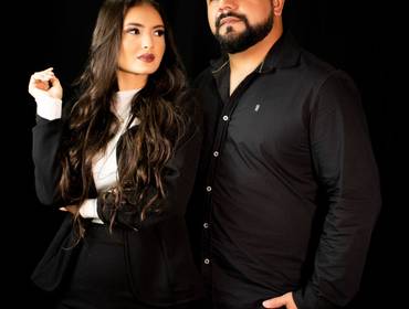 Estúdio  de Ensaio em estúdio - Bruno e Joice 