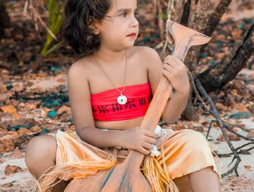 Ensaio externo de Moana Juju - 04 anos 