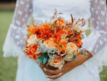 Decoração de Diane e Lucas - Casamento Sítio