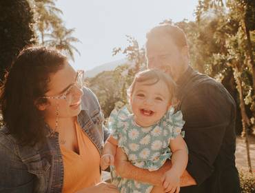 Família de Ensaio: Família Martins no Jardim Botânico