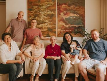 Família de Ensaio: Família Martins em casa