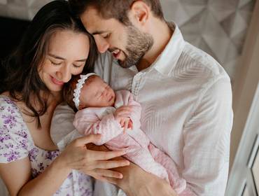 Família de Newborn: Os primeiros dias da Mariana