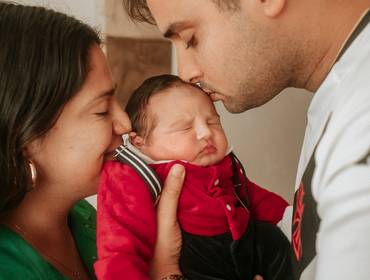 Família de Fresh 48h: Nosso Primeiro Dia com o Emanuel