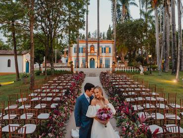 CASAMENTOS de Casamento Paula e Daniel - Fazenda Santa Barbara