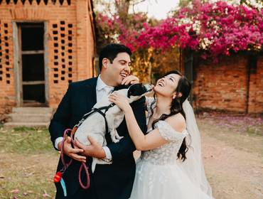 CASAMENTOS de Casamento Stefanie e William - Fazenda Vassoural