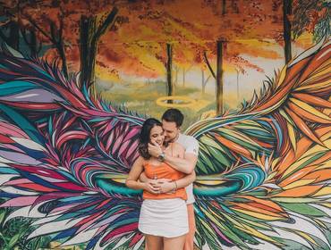 ENSAIOS de PRÉ WEDDING KARLA & RAUNI - BECO DO BATMAN