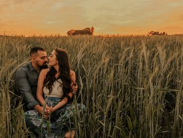 ENSAIOS de Pré Wedding Rebeca e Wagner - Holambra