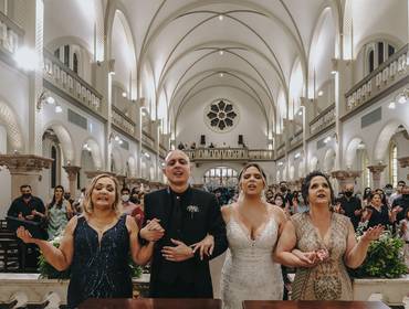 CASAMENTOS de Casamento Marina e Anderson - Paróquia Assunção de Nossa Senhora