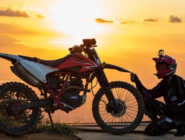 Ensaio externo de Motocross - Vulcão de Nova Iguaçu 