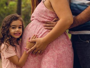 Gestante de Beatriz à caminho
