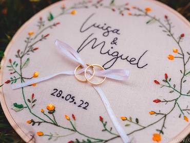 Casamento de Fim de tarde na Chacára Oásis para celebrar o Grande Dia da Luisa e do Miguel!