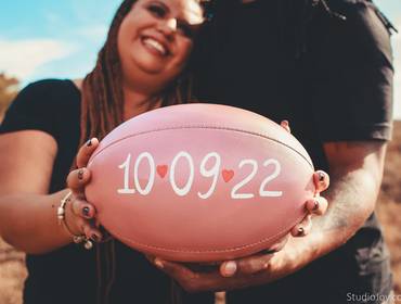 Casais de Rugby, fim de tarde e muito amor... Pré Casamento Natália e Élcio!