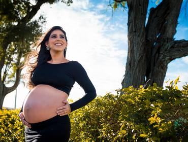 Gestantes de Ensaio Gestante - Gabriela