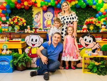 Aniversários Infantis de Luís Fernando e Maria Fernanda - 07 e 04 anos