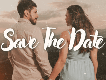 - Save The Date de Bruna e Henrique
