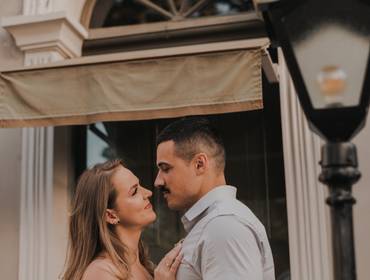 CASAL de Sara e Esequiel