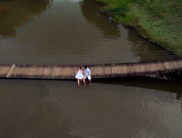 Fotografia  de Thainara e Helton - Ensaio 1 foto Drone