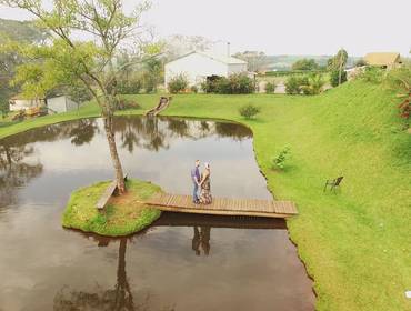 Fotografia  de Bruna e Willian - foto ensaio
