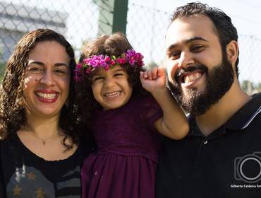 Ensaio Família de Família Vezzoni - Érica, Helena e Guilherme