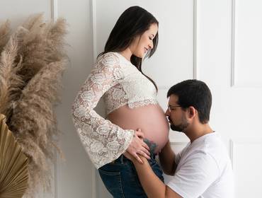 Gestante de Fernanda e Thiago à espera de Leonardo